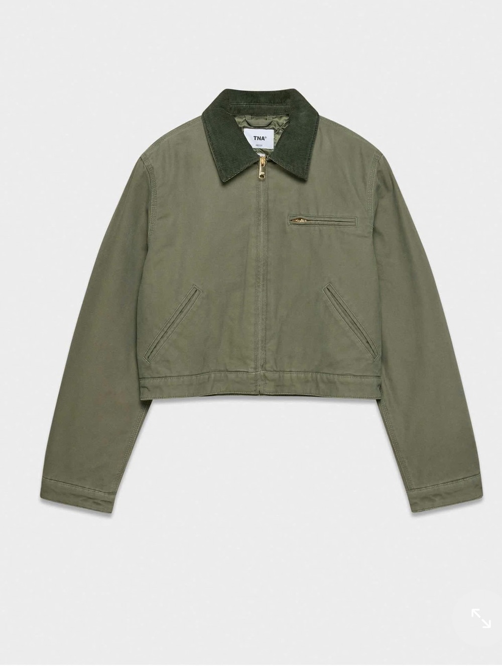EUC Aritzia TNA Barkley Workwear Canvas Jacket. Size 2XS(XXS)